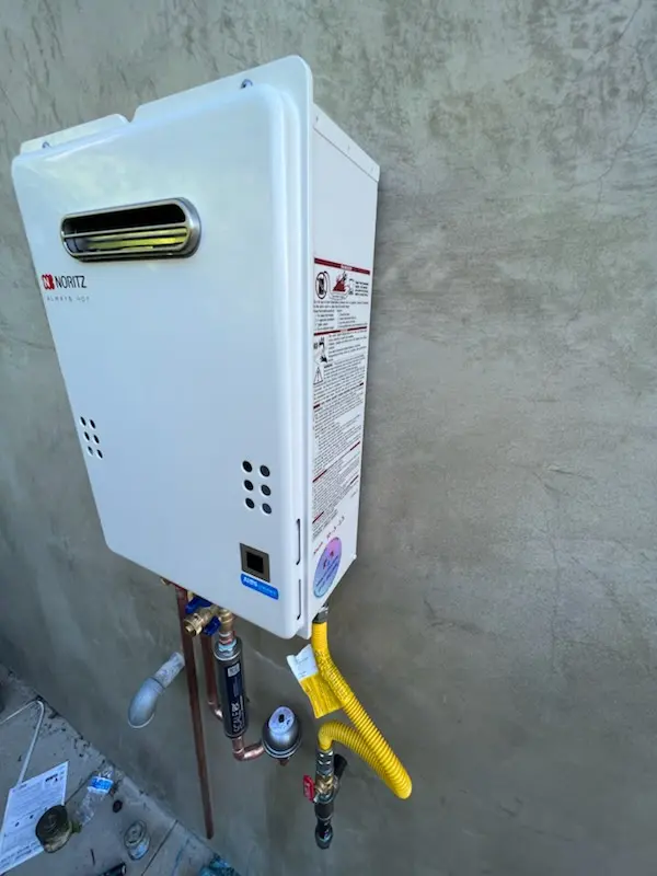 Tankless water heater installation for Arcanum homes